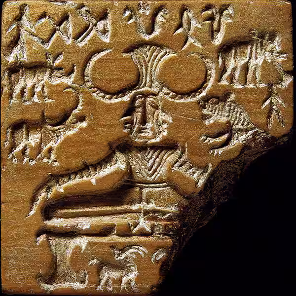 History of meditation - Pashupati seal from the Indus Valley — one of the oldest known depictions in the history of meditation, circa 2500 BCE